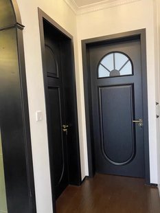 定制法式玻璃门卫生间门厨房门家用房间，门书房门实木复合烤漆木门