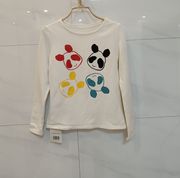 自然元素 熊猫狂欢节加绒修身T恤/上衣EIC48款390
