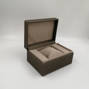 手表盒子皮质收纳饰品盒软枕，简约珠宝收藏男女士腕表包装礼盒