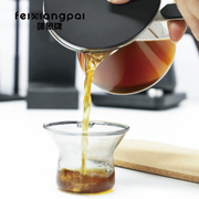 啡象牌飘逸杯玻璃磁吸泡茶壶茶水咖啡分离茶壶过滤高档泡茶神器