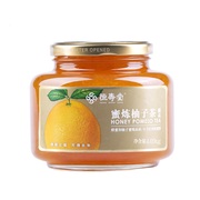 恒寿堂蜜炼柚子茶1.05kg瓶，蜂蜜冲饮饮品冲泡