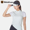 Volvik沃维克高尔夫短袖翻领冰感薄款透气时尚运动Polo女款T恤