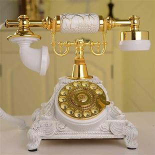 慕予臻欧式仿古电话机座机复古电话时尚创意办公家用电话机