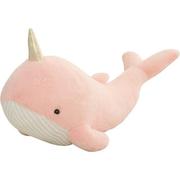 高档独角兽鲸鱼毛绒玩具陪你睡觉抱枕海豚公仔布娃娃女生床上玩偶