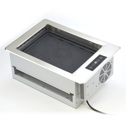 韩式电烤炉商用无烟方形，嵌入式纸上烧烤炉，烧烤机烤肉炉烤肉锅安派
