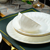 锦秋堂景德镇陶瓷器骨瓷餐具家用高档碗碟套装微波炉可用碗盘碟子