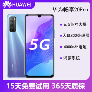 Huawei/华为畅享20Pro 5G全网通大屏智能学生上网课智能老人手机