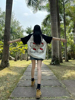 宽松大码300斤hellokitty短袖插肩t恤女2025新款夏季kt猫半袖上衣