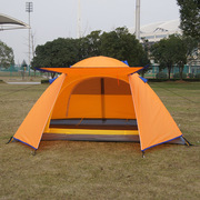 双人情侣帐篷双层双开门便携式帐篷，户外野餐垂钓棚