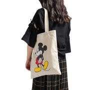 迪士尼米奇环保袋帆布包棉布袋，文创广告宣传轻薄多功能单肩收纳包