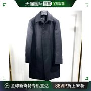 香港直邮Fendi 黑色长款大衣 FF0164A517F0QA1