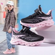 ABC童鞋女童运动鞋2021春季透气网面中大童小女孩儿童跑步鞋