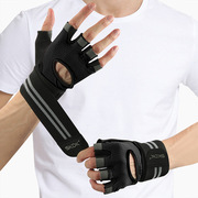 健身半指手套男女训练护掌护腕，透气耐磨器械，哑铃运动骑行护具手套