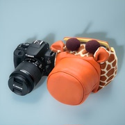 可爱猪头包 尼康单反相机包D5600 D7200 D750 D5500 D7500摄影包