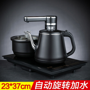 370*230全自动加水电热茶炉大理石茶台茶桌嵌入式功夫茶具烧水壶