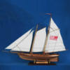 美洲号166-国际帆船，赛获奖船，木质古典帆船模型拼装套材远晴