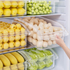 冰箱收纳盒厨房食品级保鲜盒，冷冻专用鸡蛋水果蔬菜，储物盒整理神器