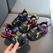 男童凉鞋3-10岁4夏季包头儿童运动卡通沙滩鞋5幼儿园学生宝宝