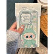 适用小清新薄荷绿可爱卡通兔子iphone16promax手机壳透明苹果15pro新款12创意13女款14华为荣耀vivo小米oppo