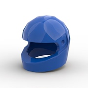 砖友MOC 30124 小颗粒益智拼插积木散件兼容乐高基础配件 头盔