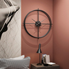 北欧挂钟个性现代简约时钟艺术，创意时尚客厅大气家用装饰墙壁挂表
