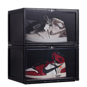 京惠思创 AJ鞋盒 篮球鞋收纳盒高邦磁吸式防氧化亚克力板 防尘潮
