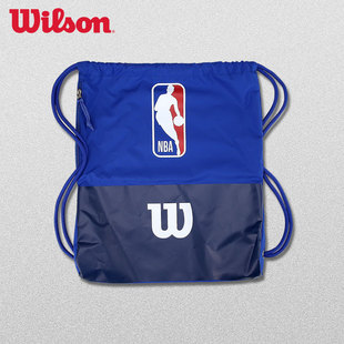 Wilson威尔胜篮球包NBA篮球袋抽绳袋装备包收纳便携式双肩包