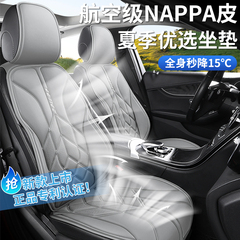 冰感NAPPA皮夏季汽车坐垫