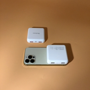 充电宝5V1A2输出10000毫安USB蓝牙适用手表iphone15移动电源流小