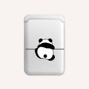 苹果magsafe磁吸卡包适用于iphone15promax皮革mini卡套，式情侣13pro真皮质，卡夹钱包配件插卡槽门禁卡一体