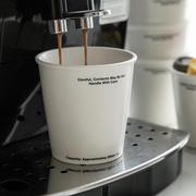 日本puebco复古简约字母仿纸杯造型陶瓷马克杯手握杯创意咖啡杯