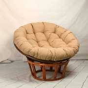 雷达椅坐垫懒人椅躺椅圆形坐垫休闲太阳椅摇椅藤椅阳台椅沙发垫