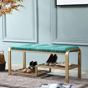 简约现代门口换鞋凳北欧沙发凳长条凳服装店试衣凳创意卧室床尾凳