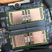 DDR5笔记本内存散热片金属纯铜马甲专用