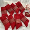 红色本命年袜子女秋冬季加厚龙年新年结婚保暖礼盒装毛绒长堆堆袜