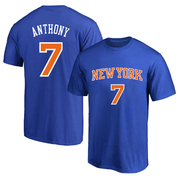 纽约尼克斯7号卡梅隆安东尼球衣训练服纯棉短袖T恤篮球运动半袖