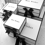 盒礼物盒空盒，高级仪式感送包包，鞋子男女朋友生日礼物包装盒