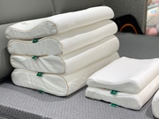 宋卡6度乳胶枕七分区枕头泰国进口乳胶，护颈枕3-10岁低幼儿童矮枕