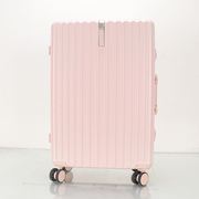 糖果色PC铝框旅行箱万向轮行李箱20寸登机拉杆箱铝合金大容量箱包