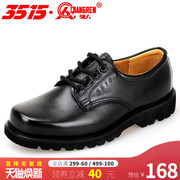 3515强人工装鞋男低帮大头鞋方头户外工作鞋英伦休闲皮鞋保安鞋子
