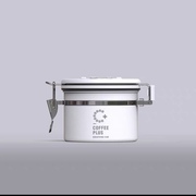 定制不锈钢密封罐咖啡豆咖啡粉，保存罐单向排气阀储存罐，养豆保鲜收