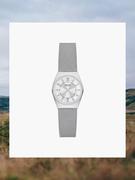 skagen诗格恩SKW3038海外欧美手表 女款舒适流行银色腕表