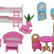 木制过家家女儿童房子玩具屋木质大型豪华别墅玩具娃娃屋仿真房间