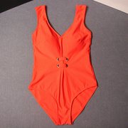 泳衣女2021网红性感，连体泳装小胸聚拢遮肚显瘦保守温泉比基尼