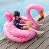 网红火烈鸟游泳圈充气坐骑防侧翻躺椅成人儿童浮床水上漂浮玩具