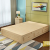 实木榻榻米床抽拉床多功能，储物推拉床伸缩沙发，床小户型折叠床