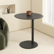 极简沙发边几小茶几侘寂风，铁艺小圆桌小桌子角，几创意咖啡桌床头桌