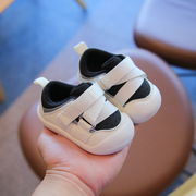秋季1-2一岁男童鞋，防滑女小童学步鞋软底，8一12月宝宝鞋子春秋婴儿