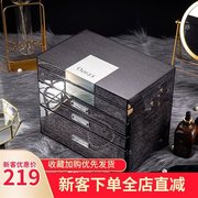 首饰收纳盒档多层盒公主，欧式奢华结婚大容量，手饰品手y表收拾