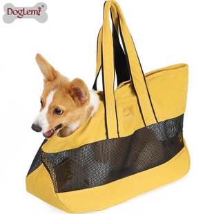 小清新宠物包包便携外出猫咪d狗狗时尚，帆布包透气猫袋狗包